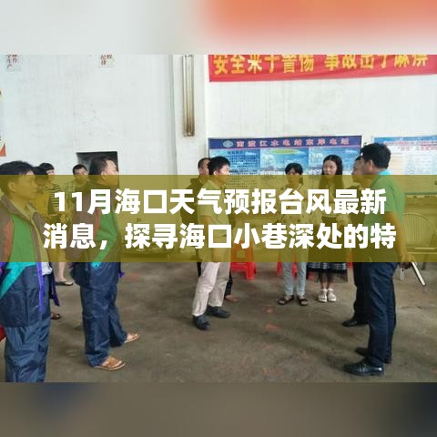 海口臺(tái)風(fēng)最新天氣預(yù)報(bào)與小巷特色小店探尋，臺(tái)風(fēng)天的別樣風(fēng)情