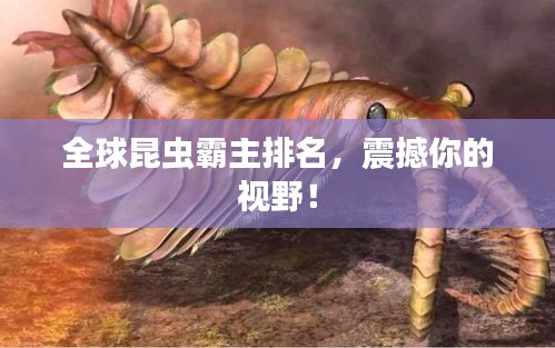 全球昆蟲霸主排名，震撼你的視野！