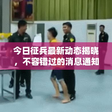 今日征兵最新動(dòng)態(tài)揭曉，不容錯(cuò)過的消息通知！